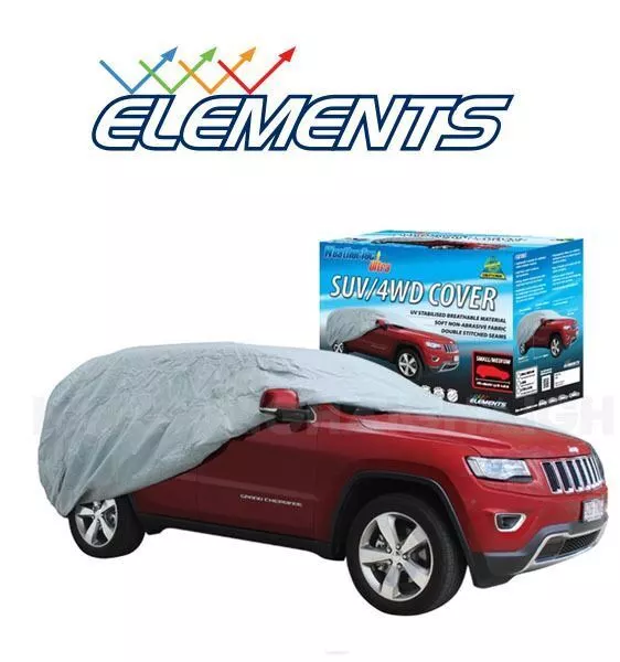 Elements WeatherTec ULTRA UV Car Cover 5.56m Fits Mazda BT50 Dual Cab 4WD 4x4