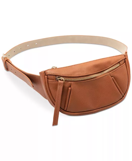 Nwt Inc International Concepts Cognac Pebbled Belt Bag Fanny Pack