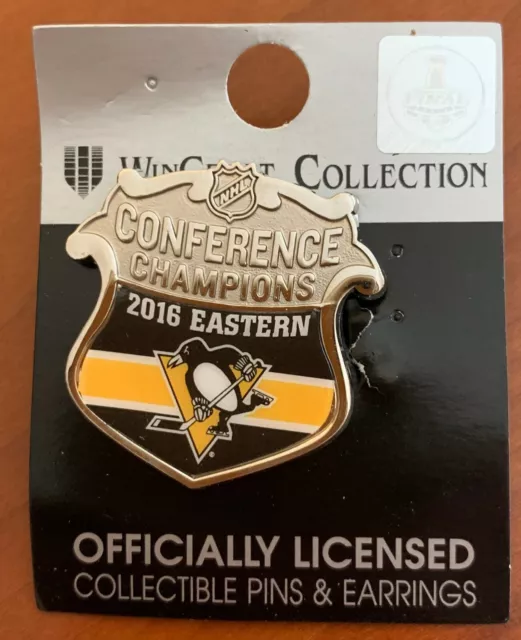 2016 Pittsburgh Pinguine Pin Eastern Conference Champions