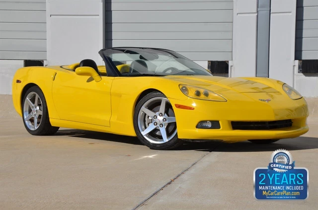 2005 Corvette CONVERTIBLE 6SPD NAV HUD HTD STS FRESH TRADE
