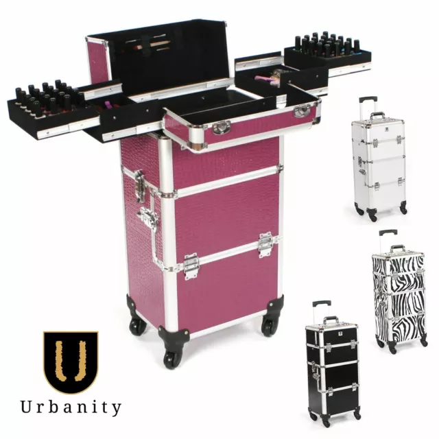 Nail Technician Trolley by Urbanity Mobile Professional MakeUp Beauty Trolley