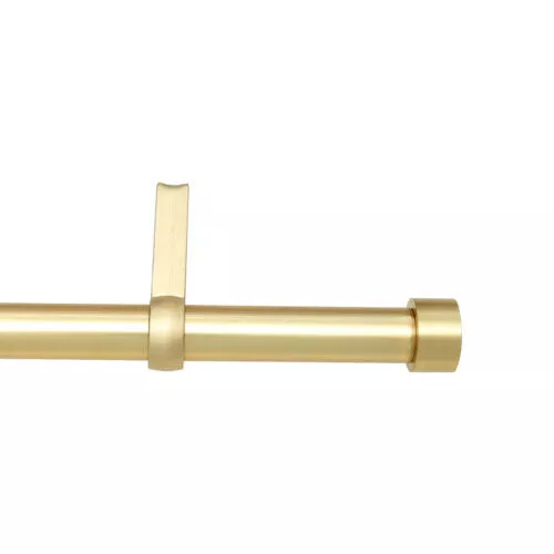 Umbra Cappa Brass Gold Modern Curtain Rod