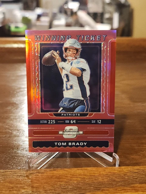 Tom Brady 2019 Contenders Optic #Tb Winning Ticket Pink Prizm 51/75