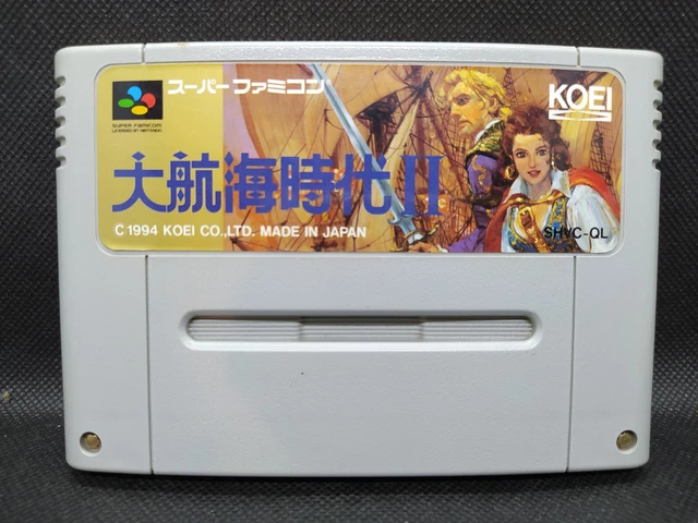 DAIKOUKAI JIDAI II 2 - NEW SAVE BATTERY - Super Famicom Nintendo SFC JP ...