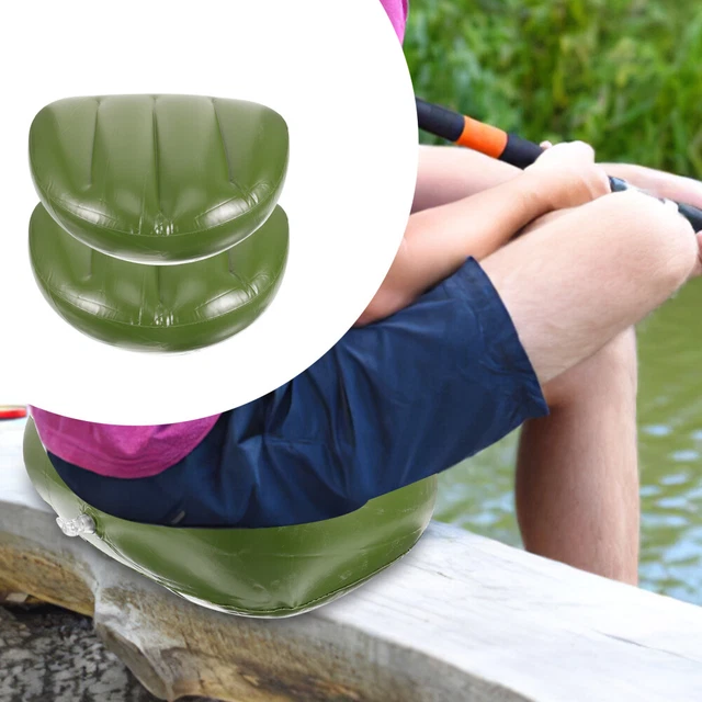 2 Pcs Coussins De Chaise D'extérieur Sièges De Kayak Bateau Gonflable