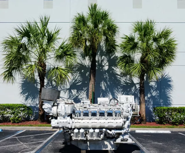 MTU 12V396 TE84, Marine Diesel Engine 2040Hp @ 1900rpm