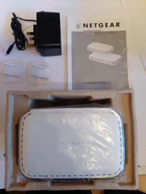 NETGEAR SWITCH FS608 v3, Netgear Switch 8-Port RJ45 10/100