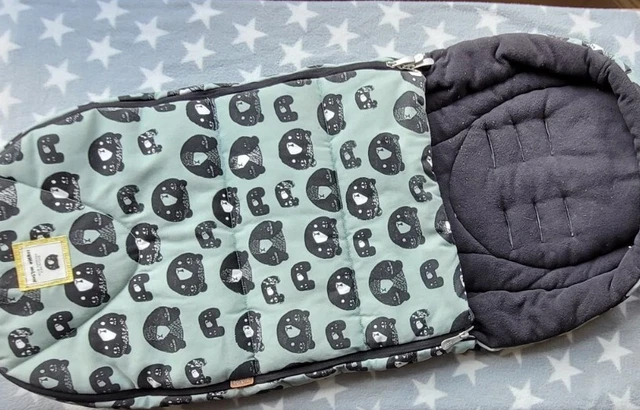 Mamas & Papas Cold Weather Cosytoes Footmuff Donna Wilson Black Bears Ocarro