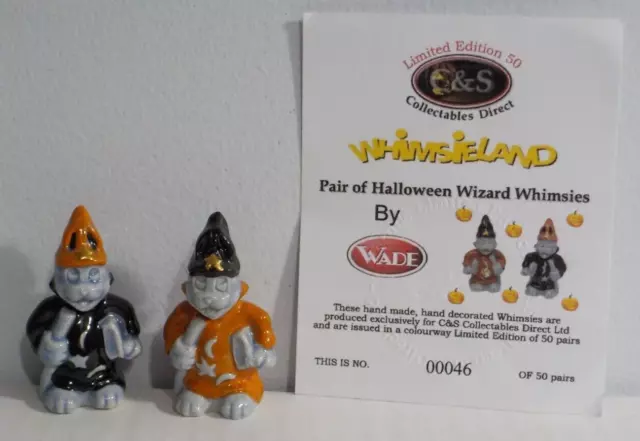 Wade Arthur Hare Wizard Halloween Whimsie Set LE 50