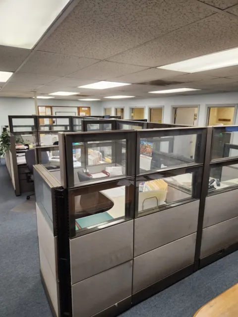 Herman Miller Etho Space  5X6 Office Cubicles Workstations 1 to 225 available.