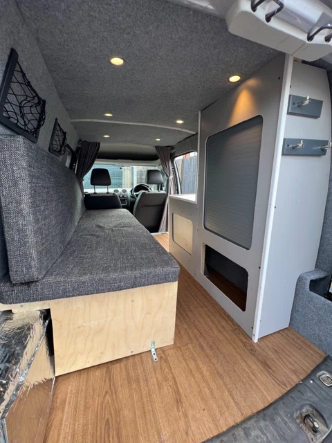 Vw Caddy Maxi 1 6 Tdi Camper Van Conversion 9 500 00 Picclick Uk