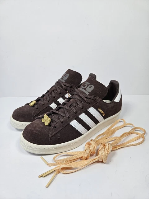 ADIDAS BAPE X Campus 80s 30th Anniversary Navy UK 8 BNIBWT 250.00 -  PicClick UK