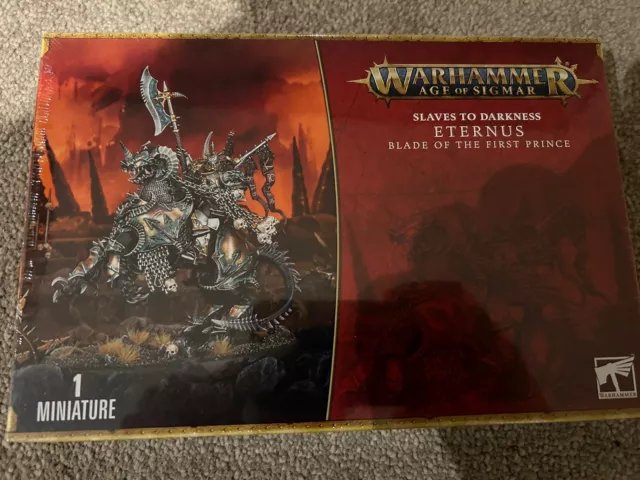 Slaves To Darkness Eternus Klinge des ersten Prinzen - Age of Sigmar - Brandneu