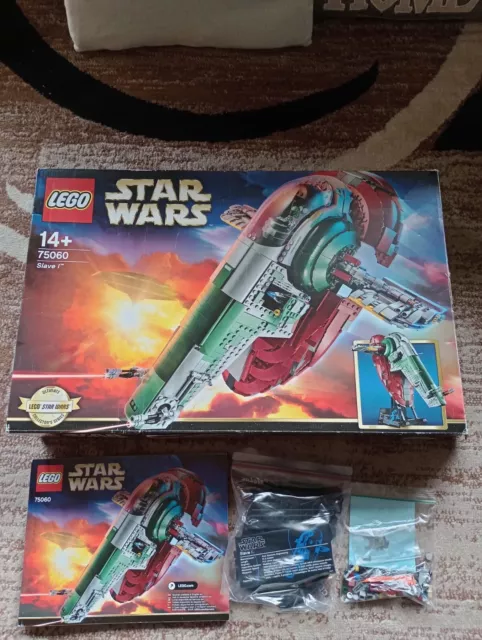 LEGO STAR Wars 75060 " Slave 1 UCS " - NEUWERTIG + Verpackung + Bauanleitung