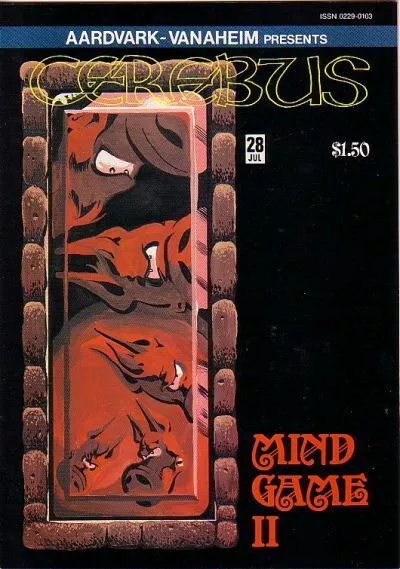 CEREBUS #28 VG, Dave Sim, The Aardvark-Vanaheim Comics 1981 Stock Image