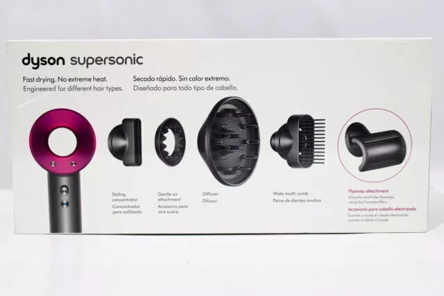 Dyson Supersonic Hair Dryer (Iron/Fuchsia)