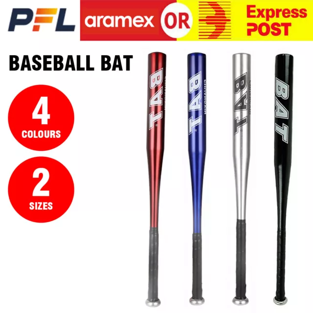 25"63CM 32"81CM Aluminium Baseball Bat Racket Safety Sports 4 Colours