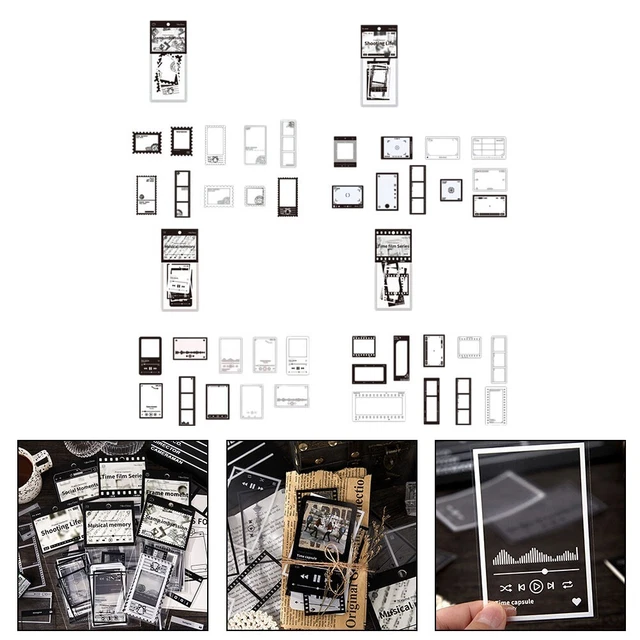 VINTAGE COLLAGE CARD Materials Set 20 Pieces 6 Detailed Vintage Designs ...