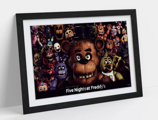 Five Nights at Freddy's Movie Poster /50x70 cm/24x36 in /27x40 in/#266