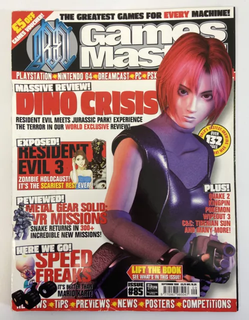 GAMESMASTER Issue 85 Games Master MAGAZINE SEPTEMBER 1999 Dino Crisis