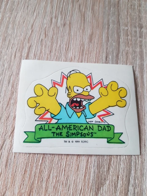 Simpsons Panini Sicker 147
