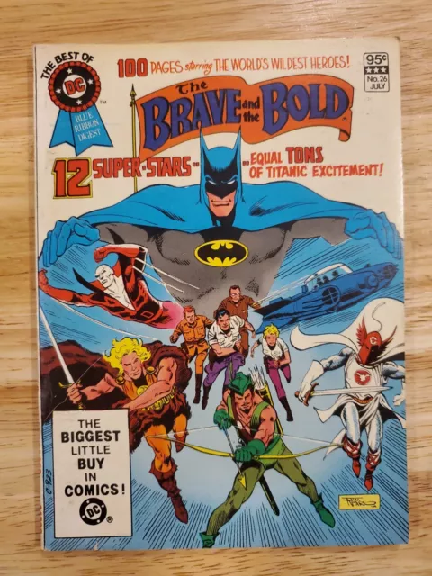 Best Of Dc Blue Ribbon Digest #26, The Brave And The Bold, Batman, 1982