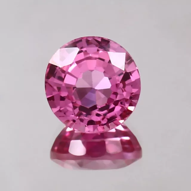 10x10 MM Natural Mozambique Pink Tourmaline Round Cut Loose Gemstone 6.00 Ct