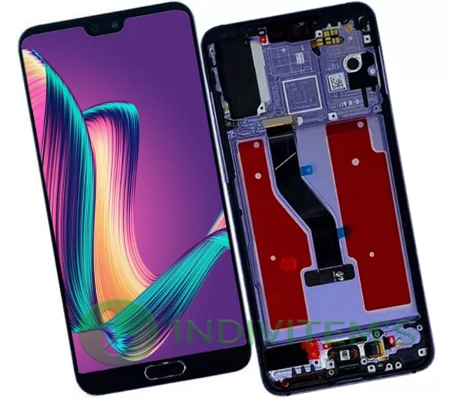 Pour Huawei P20 Pro CLT-L09 L29 TFT Display LCD + Écran Tactile + Cadre Noir