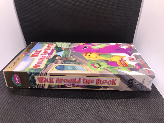 BARNEY - WALK Around the Block with Barney (VHS, 1999) Classic ...