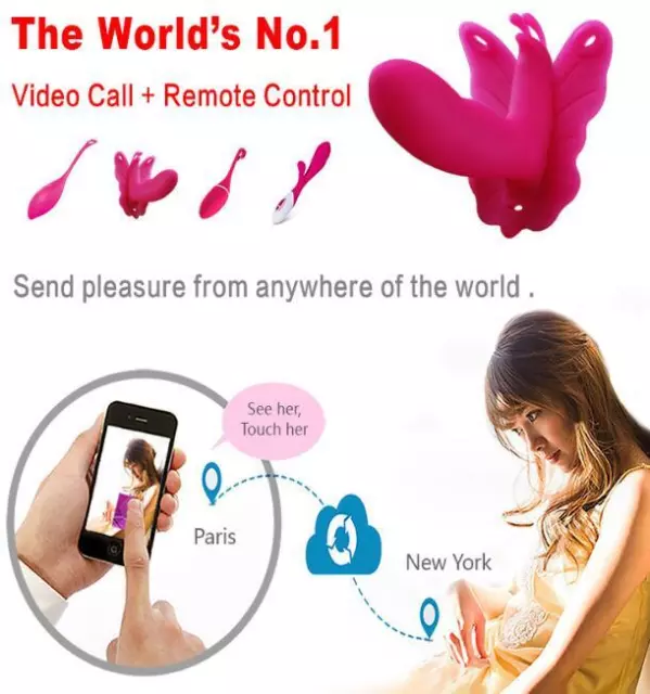 App-Voice-Control-Smart-Butterfly-Vibe-Clitoral-Massager-Wearable-Toy 3