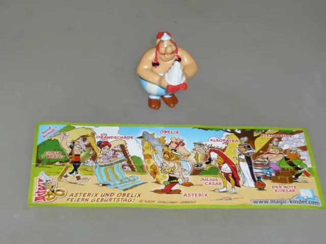 Ü-Ei    50 Jahre Asterix     Jubiläumsserie 2009  -  Auswahl Figuren 2