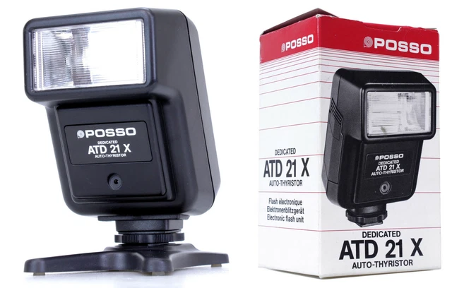 Posso ATD 21 X Flashe pour Appareil photo Minolta Argentique  (Réf#X-505)