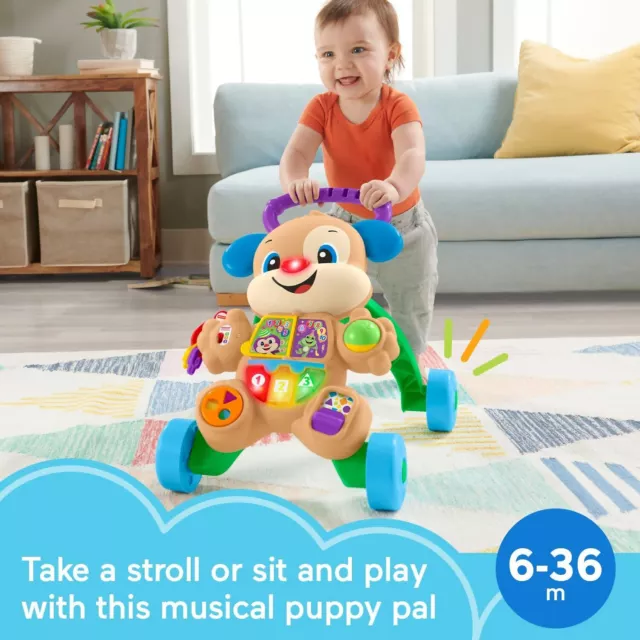 Fisher Price - Laugh & Learn Baby Walker With Smart Stages Learning Content P... 3