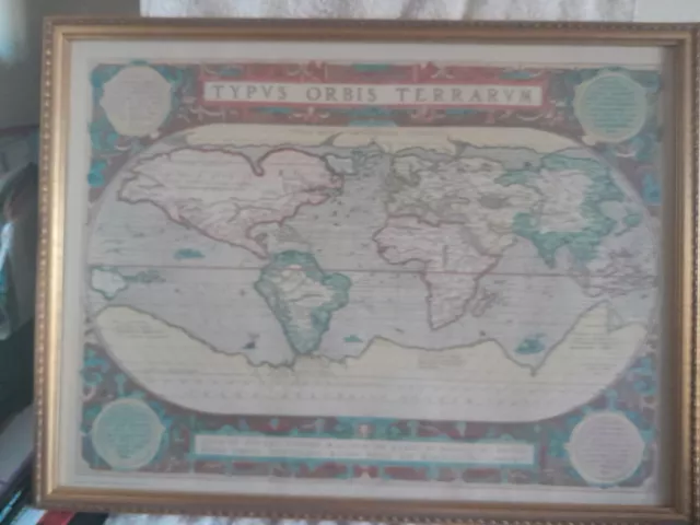 TYPVS ORBIS TERRARVM Map Print Series M7 Huffman La Roche