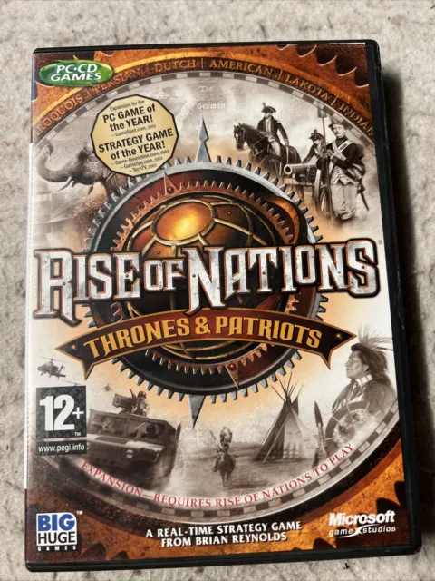 Rise Of Nations - Thrones & Patriots - Pc