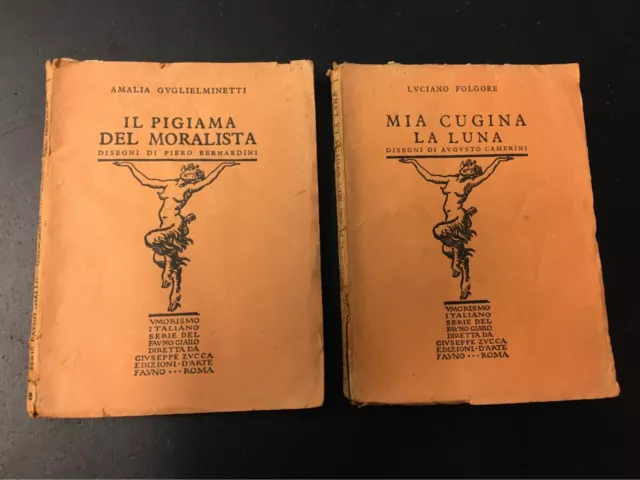 Guglielminetti. Il piagima del moralista + Folgore. Mia cugina la luna. 1926/27