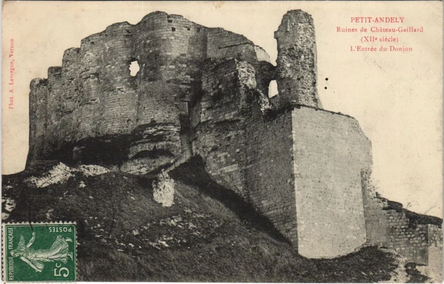 CPA PETIT-ANDELY - Ruins of Chateau-Gaillard (160631)
