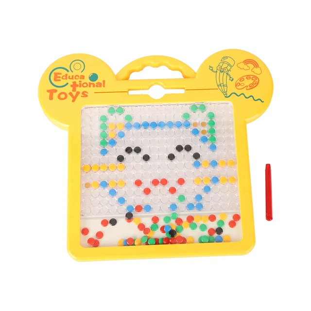 Dot Art Doodle Board 9 Insert Card Magnetic Drawing Board Large For 3 Years Old