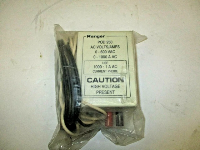 Rustrak Ranger Pod250 Current Probe (New)