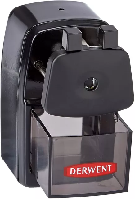 Derwent Super Point Manual Desk Pencil Sharpener Black 2302001 2