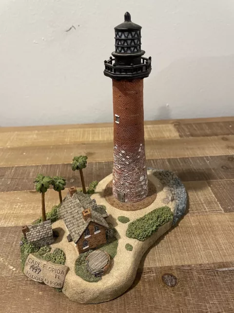 HARBOUR LIGHTS Cape Florida Lighthouse #209 1998 In Box Completed 1825