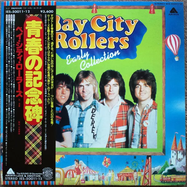 Bay City Rollers - Early Collection / VG+ / 2xLP, Album, Comp, S/Edition, Gat