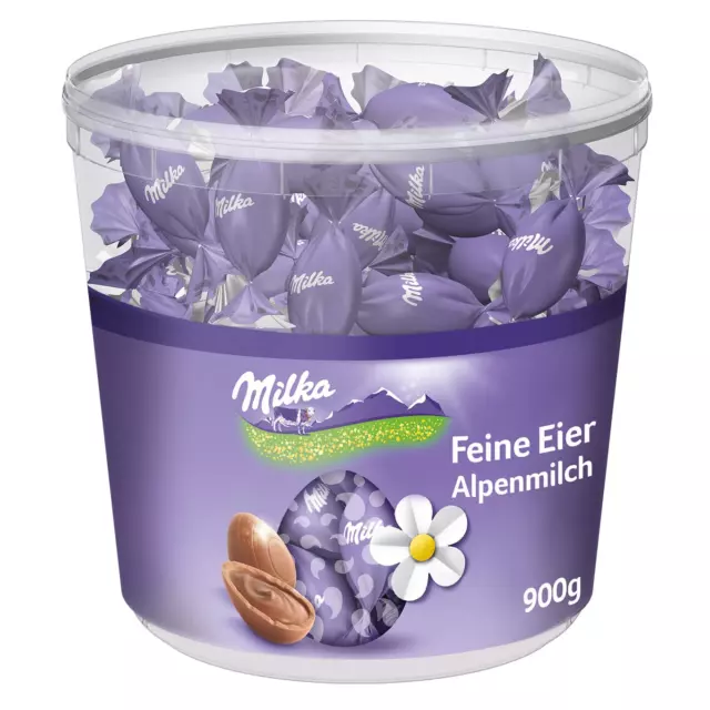 Milka Feine Eier Alpenmilch 1 X 900G I Osterschokolade Großpackung I Für Das Ost
