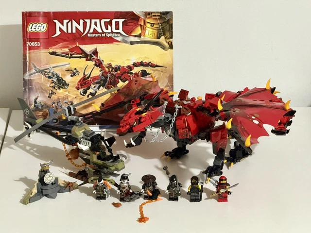 LEGO NINJAGO 70653 Firstbourne Complete With Instructions 60.00 PicClick UK