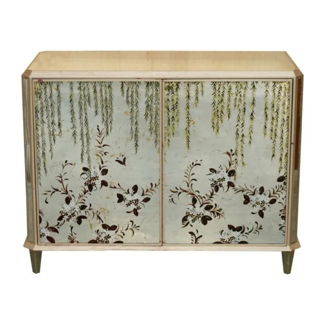 Stunning Hand Painted Venetian Sideboard With Built In Fridge & Fitted Drawers
