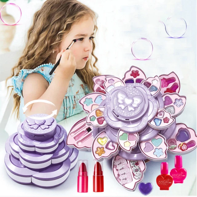 Sac à Main Jouet Fille Avec Maquillage - Set Princesse 3-6 Ans, Jeu De Rôle Imitation Avec Accessoires Réalistes