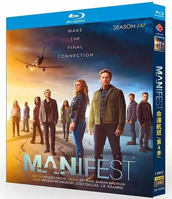 Manifest Season 4 (2022)-Brand New Boxed Blu-ray HD TV series 2 Disc All Region