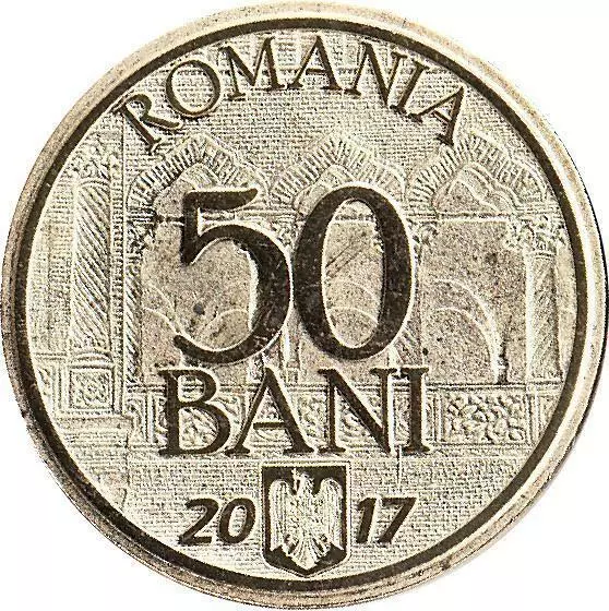 Rumaenien 50 Bani 2017 "10 years since Romania's accession to the European Union 2