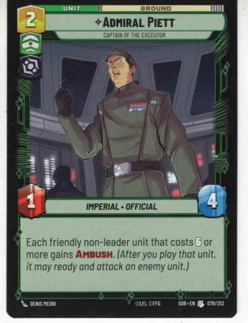 thumbnail image 2 of Star Wars Unlimited Card: Command (SOR107) – Customizable Card Game, Fantasy Flight Games 2 of 6