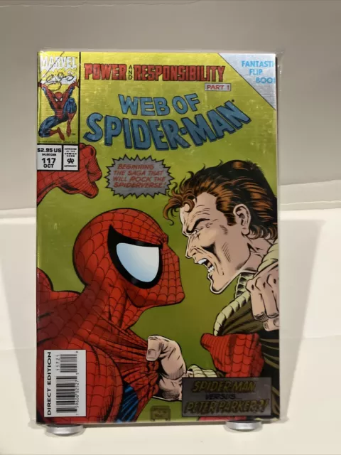 Web of Spider-Man #117 Direct Market Edition ~ NEAR MINT NM ~ 1994 Marvel Comics